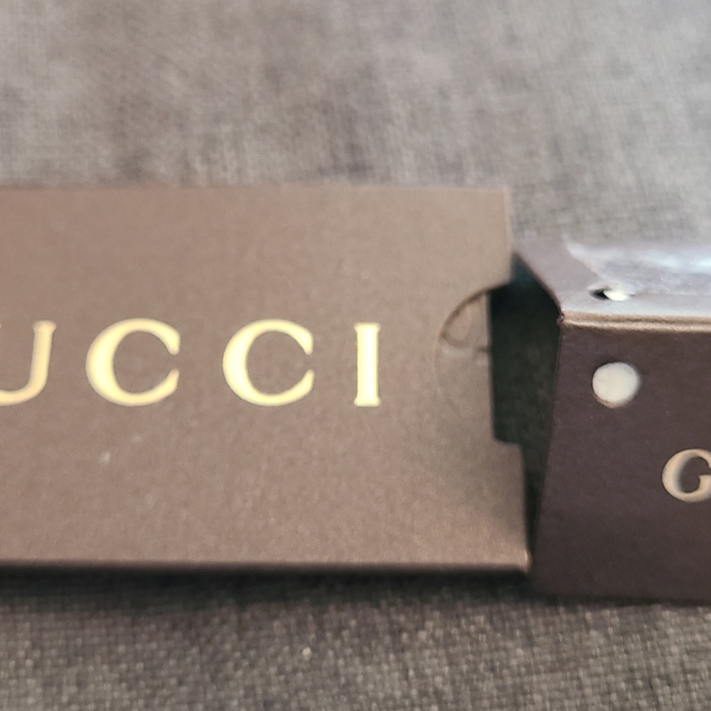 Gucci dangle 18K gold earrings - Picture 2 of 6